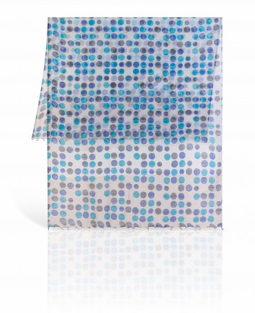 Палантин Женский SW-POLKA/BLUE